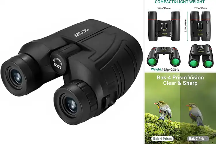 Detailed view of Best 12×25 Binoculars For Adults: Top Picks for Outdoor Fun