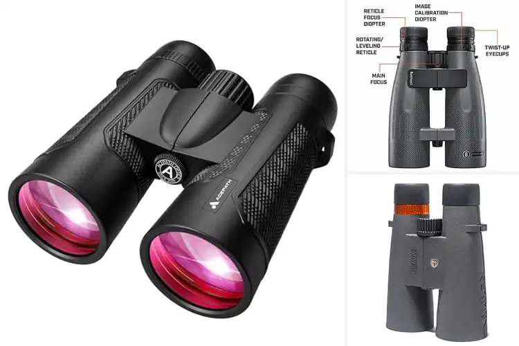 Detailed view of Best 15×56 Binoculars With FMC Lenses