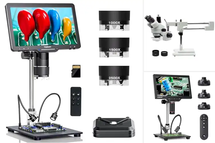 Detailed view of Best 3 Lens Microscopes: Top Picks for Clear, Easy Viewing