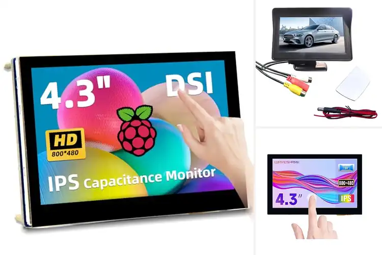 Detailed view of Best 4.3 Inch LCD Displays: Vibrant Touch for Your Projects