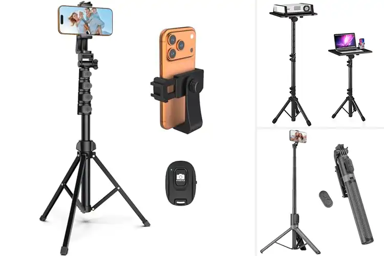 Detailed view of Best Adjustable Tripods for Perfect Shots Every Time