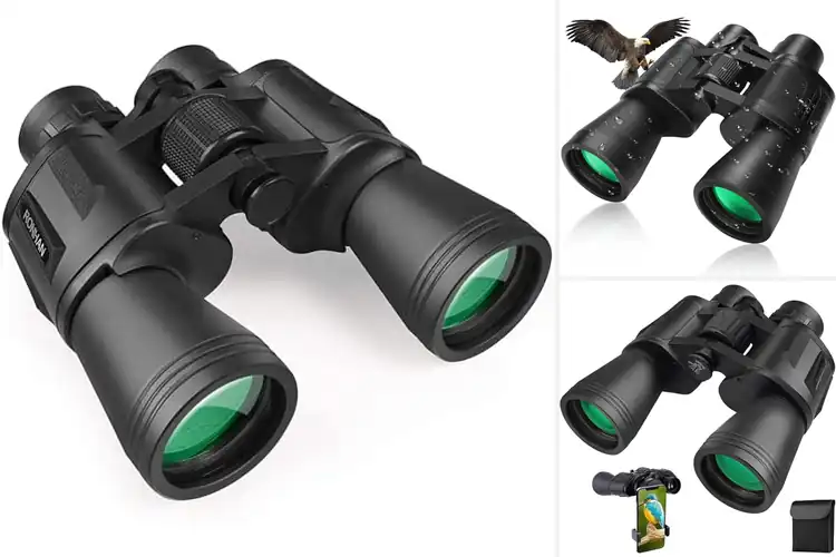 Detailed view of Best Bird Watching Binoculars 20×50