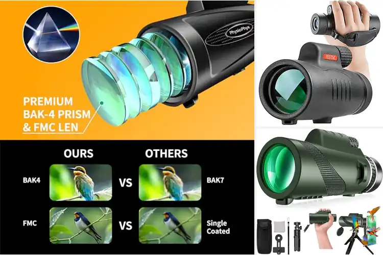 Detailed view of Best Camping Monoculars