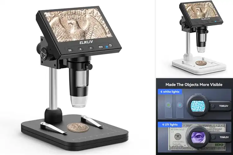 Detailed view of Best Coin Examination Microscope