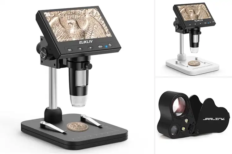 Detailed view of Best Coin Inspection Magnifier For Coins