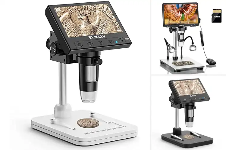 Detailed view of Best Coin Inspection Microscope