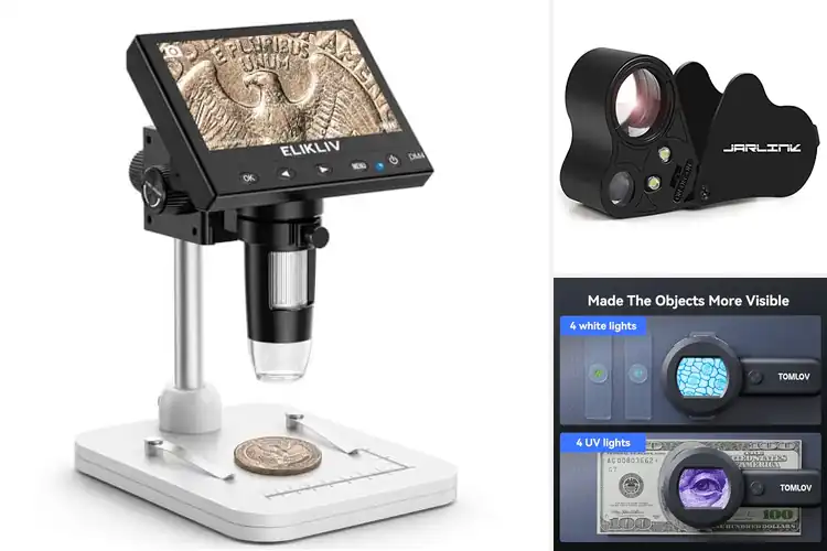 Detailed view of Best Coin Magnifiers for Inspection