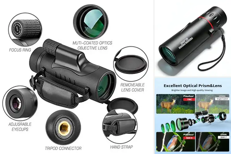 Detailed view of Best Compact Waterproof Monoculars
