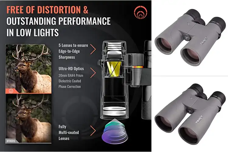 Detailed view of Best edge-to-edge sharpness binoculars