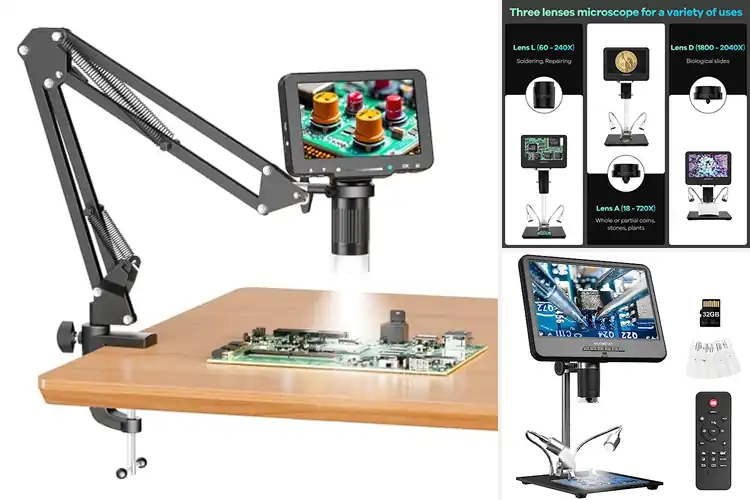 Detailed view of Best Electronic Circuit Microscopes