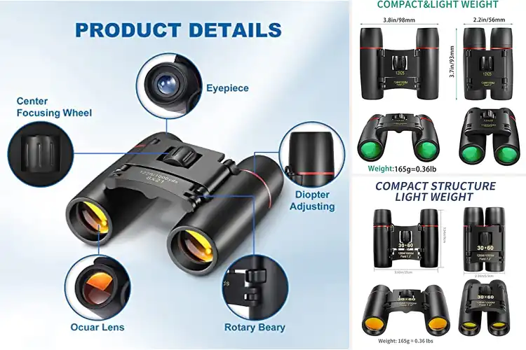 Detailed view of Best Folding Binoculars For Theater