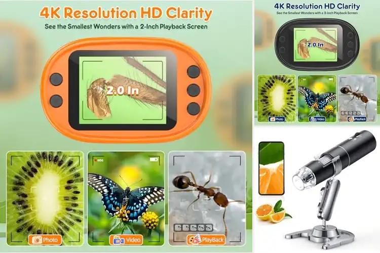 Detailed view of Best Handheld Microscope: Top 10 Picks for Fun Exploration