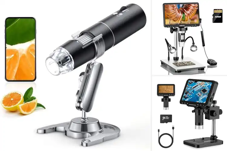 Detailed view of Best HD Microscopes: Explore Tiny Details with Ease & Fun