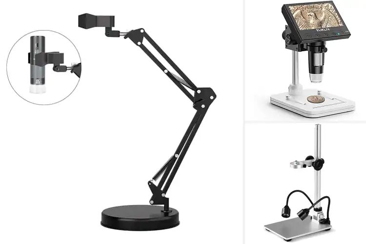 Detailed view of Best Height-Adjustable Microscopes