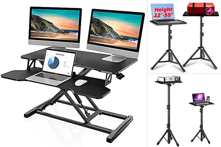 Detailed view of Best Height-Adjustable Stands