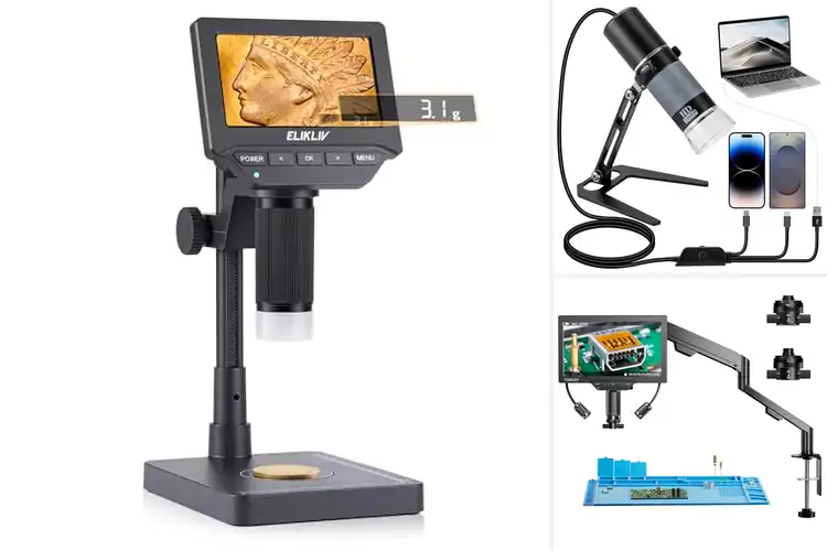 Detailed view of Best High Clarity Coin Scope