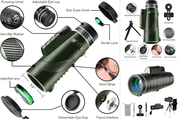 Detailed view of Best High Magnifications for Monoculars