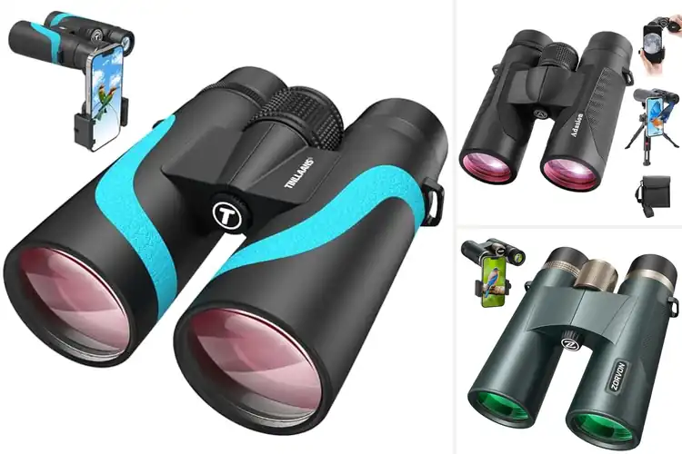 Detailed view of Best Image Clarity Binoculars With BAK4 Prisms