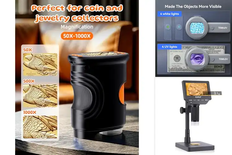 Detailed view of Best Jewelry Magnifiers With Screen