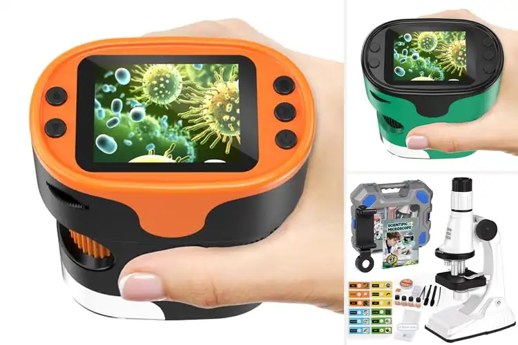Detailed view of Best Kids’ Microscopes: Spark Curiosity & Science Love