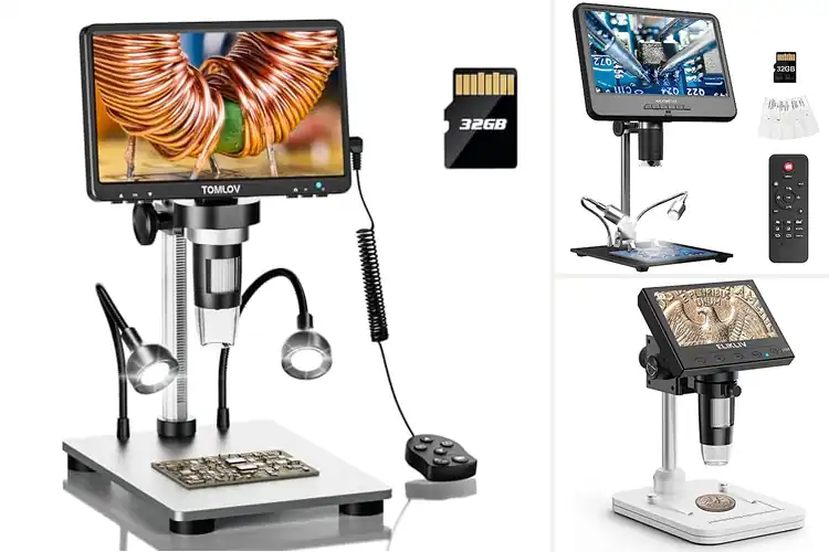 Detailed view of Best LCD Display Microscopes