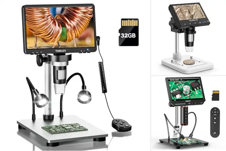 Detailed view of Best LCD Inspection Microscopes