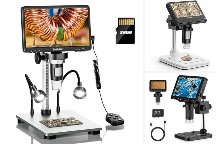 Detailed view of Best LCD Microscopes: Discover Clear Views & Hidden Details