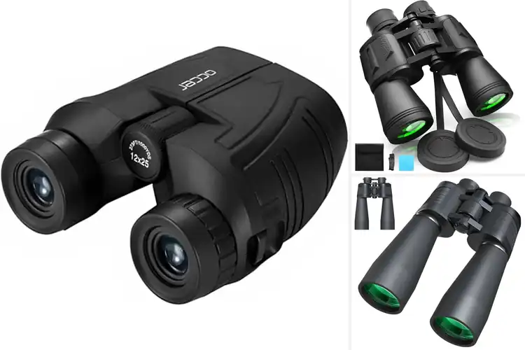 Detailed view of Best Light Transmission Binoculars With FMC Coatings