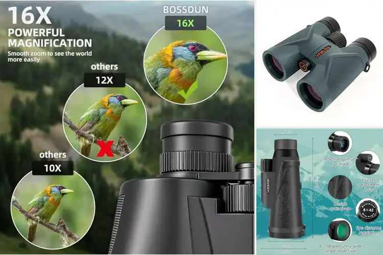 Detailed view of Best Light Transmission FMC Coated Optics