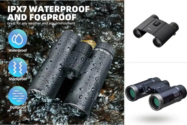 Detailed view of Best Lightweight Mg Body Binoculars