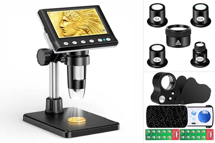 Detailed view of Best Magnifications For Coin Inspections