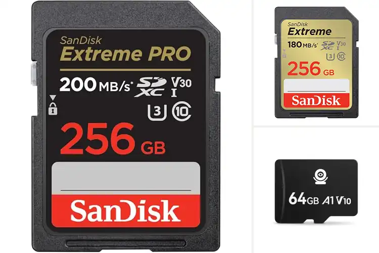 Detailed view of Best Memory Card Recording Capability