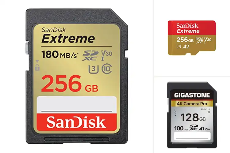 Detailed view of Best Memory Card Recording