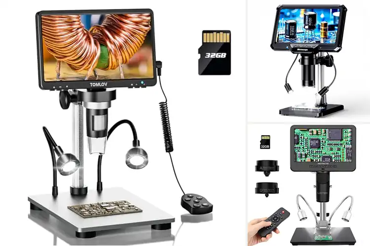 Detailed view of Best Micro Soldering Microscope 7 Inch