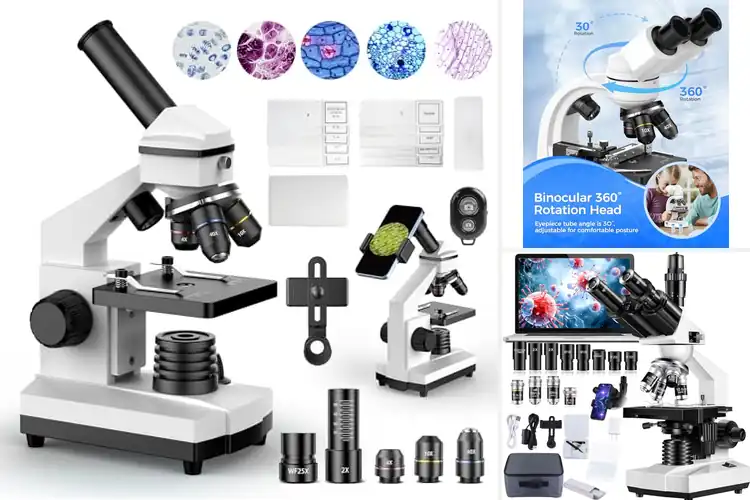 Detailed view of Best Microscopes for Adults: Explore the Microscopic World