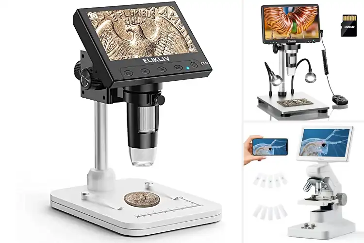 Detailed view of Best Microscopes With Screens: Uncover Tiny Worlds with Ease