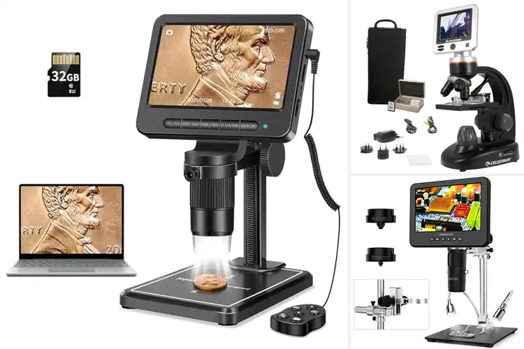 Detailed view of Best Microscopes with SD Cards