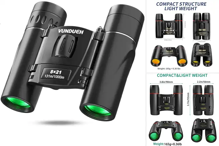 Detailed view of Best Mini Compact Binoculars