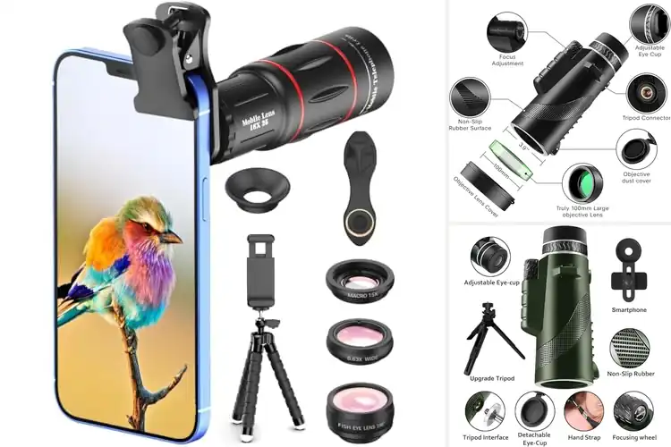 Detailed view of Best Monoculars For Phone Photography