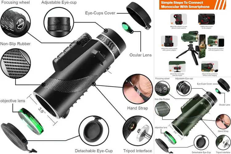 Detailed view of Best Monoculars Telescopes