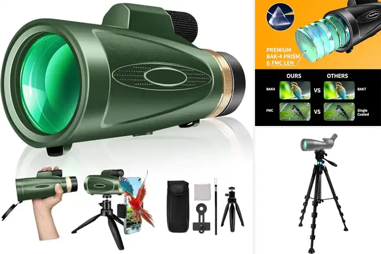 Detailed view of Best Monoculars With Tripod