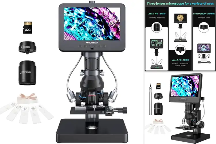 Detailed view of Best Multi Lens Digital Microscope Kit