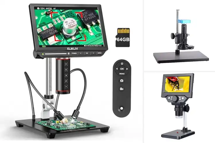 Detailed view of Best PCB Inspection Microscopes