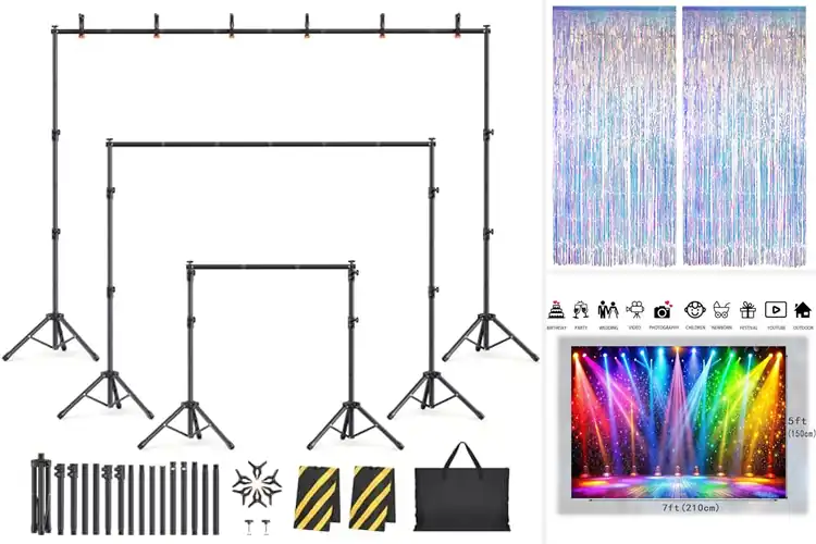 Detailed view of Best Photo Booth Backdrops