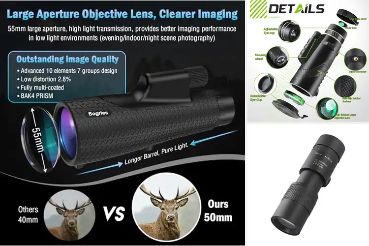 Detailed view of Best Photography Monoculars