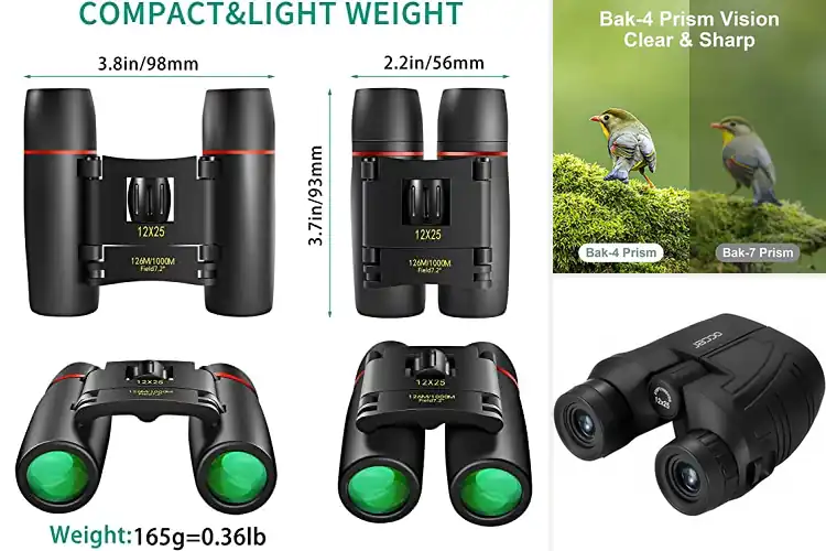 Detailed view of Best Pocket Binoculars For Concerts