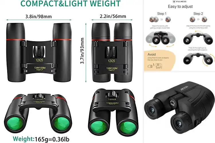 Detailed view of Best Pocket Binoculars for Travel