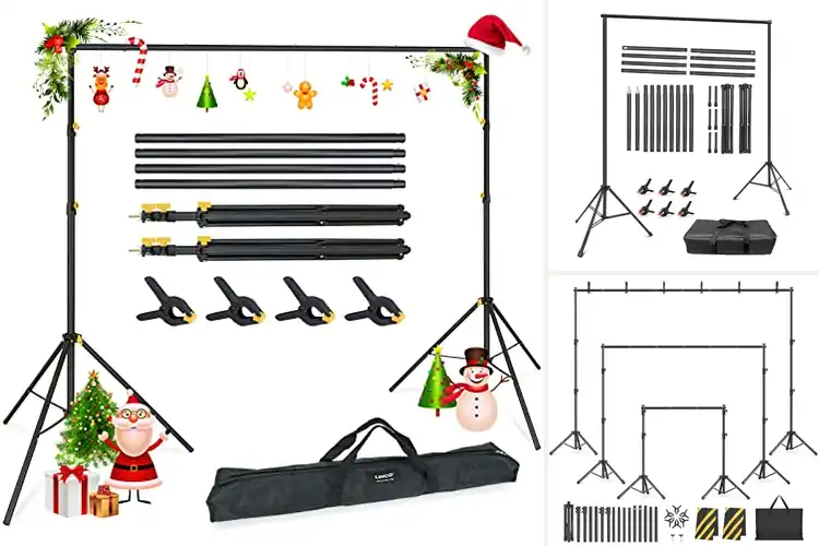 Detailed view of Best Portable Backdrop Stands for Parties