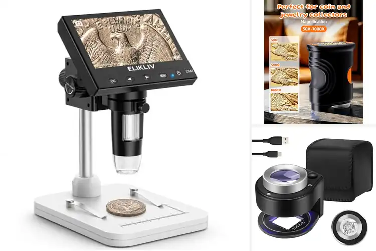 Detailed view of Best Portable Coin Magnifiers