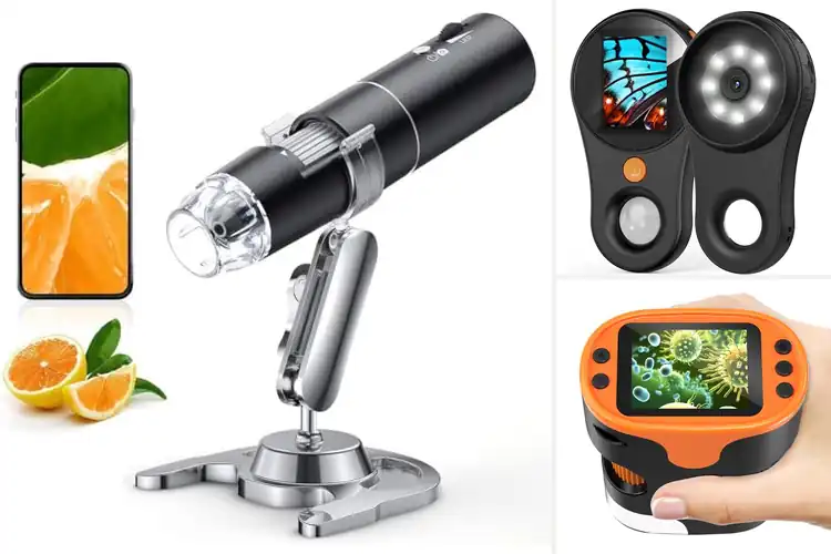 Detailed view of Best Portable Handheld Microscopes